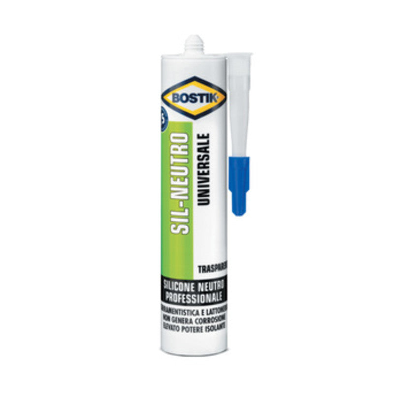 BOSTIK SIL-NEUTRO UNIVERSALE 300 ML TRASPARENTE- 12,0 pz