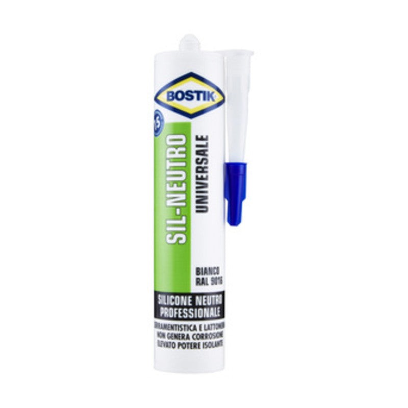 BOSTIK SIL-NEUTRO UNIVERSALE 300 ML BIANCO- 12,0 pz
