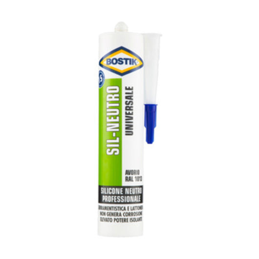 BOSTIK SIL-NEUTRO UNIVERSALE 300 ML AVORIO- 12,0 pz
