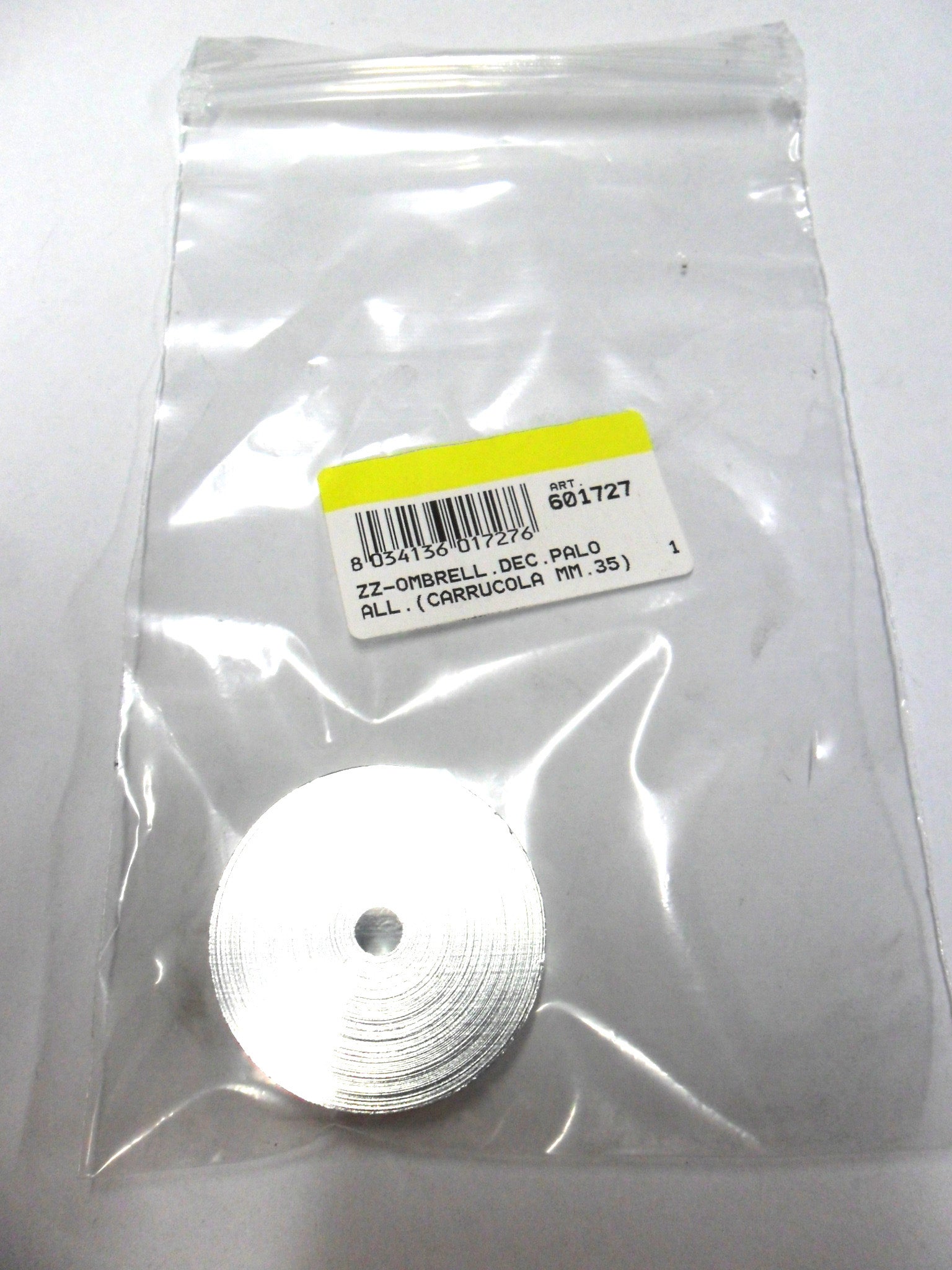 R OMBRELL.DEC.PALO ALL.(CARRUCOLA MM.35)- 1,0 pz