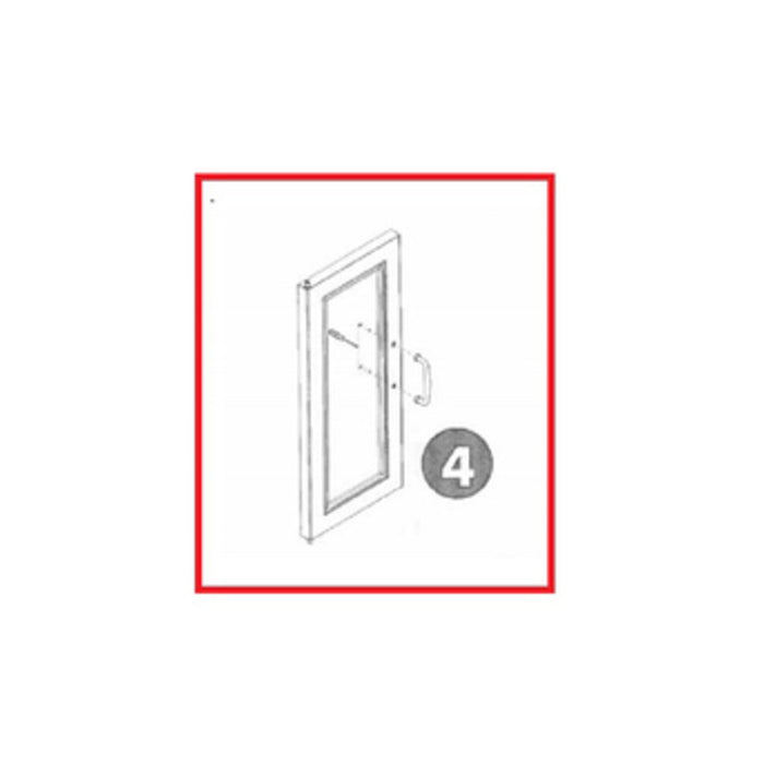 R KIT LAVATOIO RESINABIANCO (ANTA SX-DX)- 1,0 pz