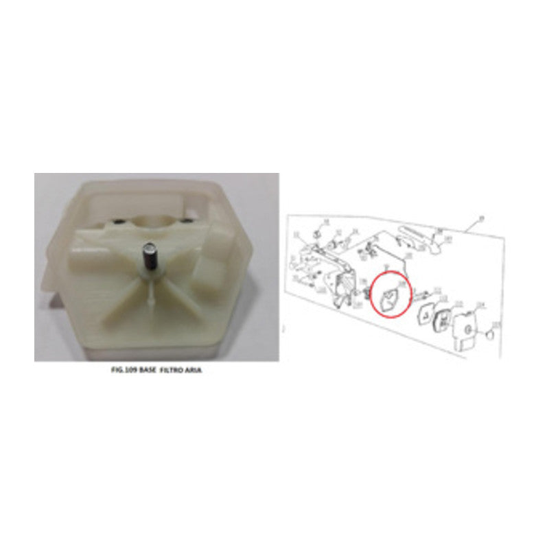 R MOTOSEGA J-SKY ZL2500(FIG.109 BASE FILTRO)- 1,0 pz