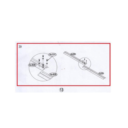 R RICOVERO ATTREZZI LAMIERA-(As-B28 PZ1)- 1,0 pz