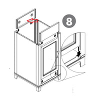 R ALZATA POSTERIORE X KIT LAVATOIO RESINACM.45X50- 1,0 pz