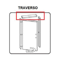 R TRAVERSO BATTENTE PORTA MICROTEC BIANCO 210X70- 1,0 confezione