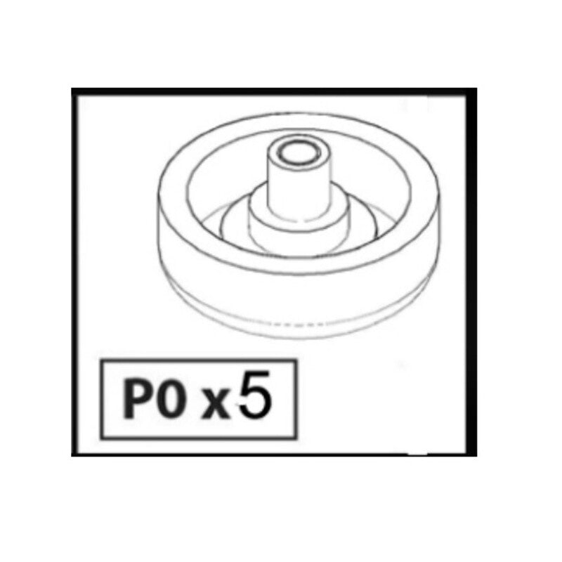 R PIEDINO PO  X KIT ARMADIO 3A+2C- 1,0 pz