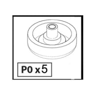 R PIEDINO PO  X KIT ARMADIO 3A+2C- 1,0 pz
