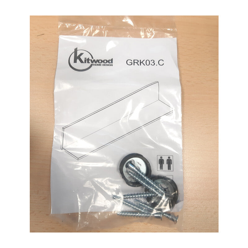 R ACCESSORI MONTAGGIO PARETE LIVING GRK03.C- 1,0 confezione