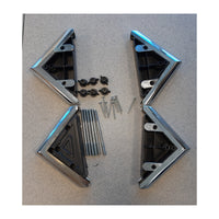 R KIT PIEDI X DIVANO PRONTOLETTO MOD.ALBA 3P- 1,0 confezione