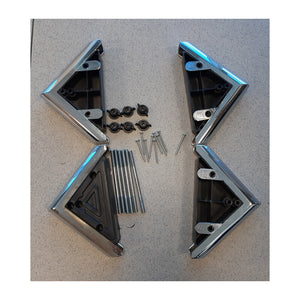 R KIT PIEDI X DIVANO PRONTOLETTO MOD.ALBA 3P- 1,0 confezione