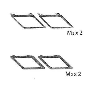R CORNICE M2+M3 x PATTUMIERA 2 ANTE CM. 68X37X90H ART PLAST- 1,0 pz