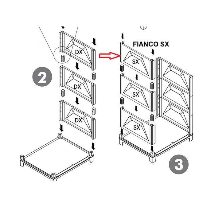 R FIANCO SX X KIT LAVATOIO RESINAANTIACIDO- 1,0 pz