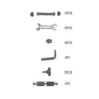 R ACCESSORI MONTAGGIO X OMBRELLONE DEC.PALO ALL.NERO  93X93 3X4- 1,0 confezione