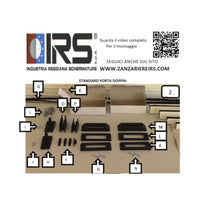 R ACCESSORI MONTAGGIO X ZANZARIERA IRS-CEDOP.CM.60/320X250 MAR.ORIZ- 1,0 confezione