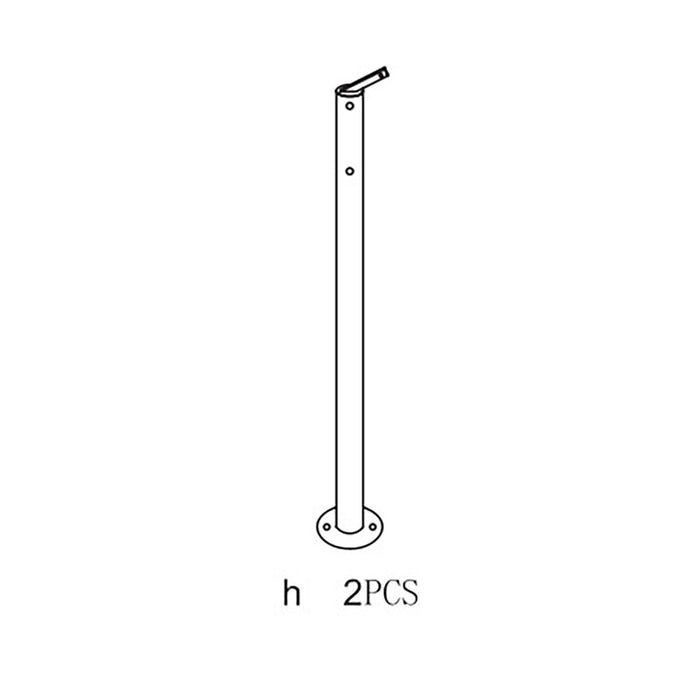 R PALO h X GAZEBO IN ACCIAIO MT.3X4 ARMONIA YF-3246- 1,0 pz