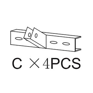 R SUPPORTO C X GAZEBO IN METALLO MT.3X3 DECOR. ECRU YF-3133B- 1,0 pz