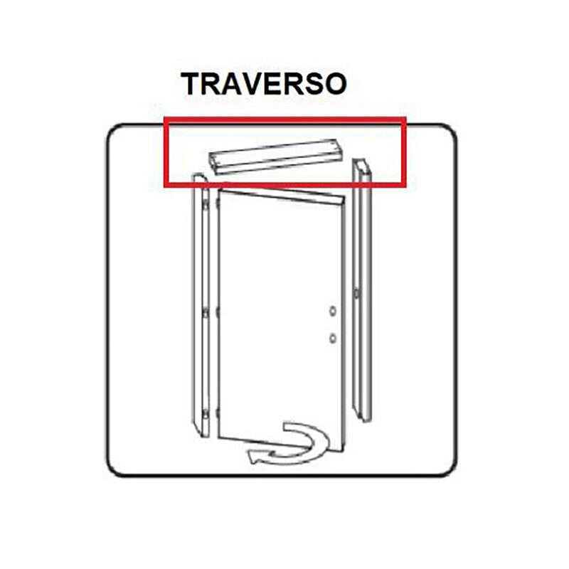 R TRAVERSO BATTENTE X PORTA MICROTEC CILIEGIO 210X70- 1,0 confezione