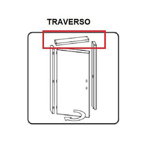 R TRAVERSO BATTENTE X PORTA MICROTEC CILIEGIO 210X70- 1,0 confezione