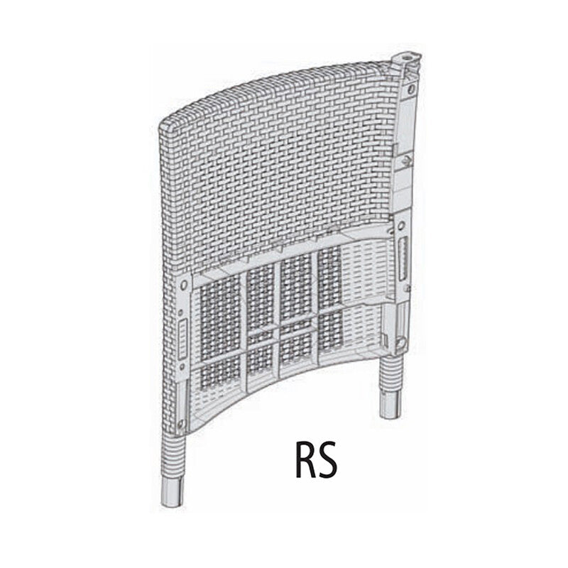 R FIANCO RS X ALLIBERT/KETER SET IOWA BALCONY CAPPUCC.- 1,0 pz