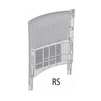 R FIANCO RS X ALLIBERT/KETER SET IOWA BALCONY CAPPUCC.- 1,0 pz