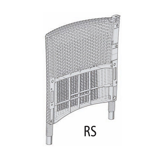 R FIANCO RS X ALLIBERT/KETER SET IOWA BALCONY CAPPUCC.- 1,0 pz