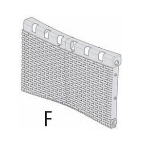 R FRONTALE F X ALLIBERT/KETER SET IOWA BALCONY CAPPUCC.- 1,0 pz