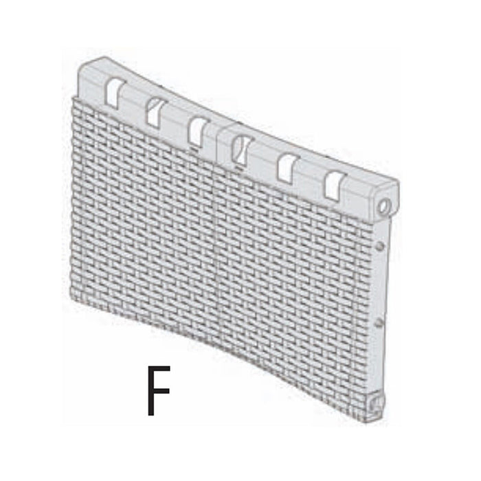 R FRONTALE F X ALLIBERT/KETER SET IOWA BALCONY CAPPUCC.- 1,0 pz