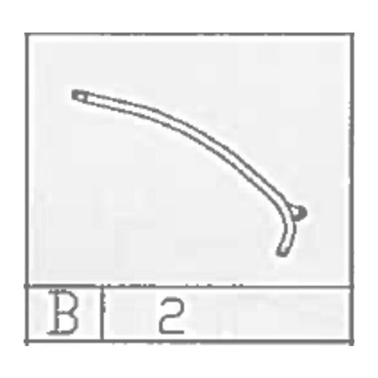 R PARTICOLARE B X DONDOLO SOFA 3 POSTI SGANCIO RAPIDO- 1,0 pz