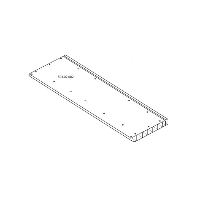 R FIANCO S01.02.002 X ARMADIO SPOGLIATOIO RESINA A 2 POSTI IN KIT C/SERRAT- 1,0 pz