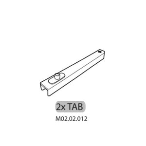 R 2XTAB M02.02.012 X ARMADIO SPOGLIATOIO RESINA A 1 POSTO IN KIT C/SERRAT- 1,0 confezione