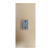 R INCONTRO X CHIAVISTELLO PORTALUCCHETTO ACCIAIO 150 MM**- 1,0 pz