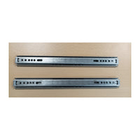 R CP.GUIDA X KIT ARMADIO 2 ANTE + 2 CASSETTI 82X46X184,3 BIANCO- 1,0 coppie