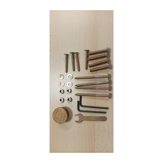 R KIT MONTAGGIO X TAVOLO LEGNO ALLUNGABILE CM 240/180X100X75- 1,0 confezione