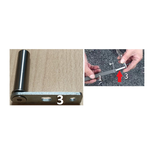 R PARTICOLARE NR.3 X GAZEBO PERGOLA CON LAMELLE ORIENTABILI 3X3 M- 1,0 pz