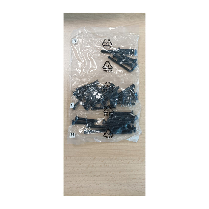 R KIT MONTAGGIO X INDUSTRIAL MOBILE BASSO METAL/QUERCIA 140X35X80 CM- 1,0 confezione