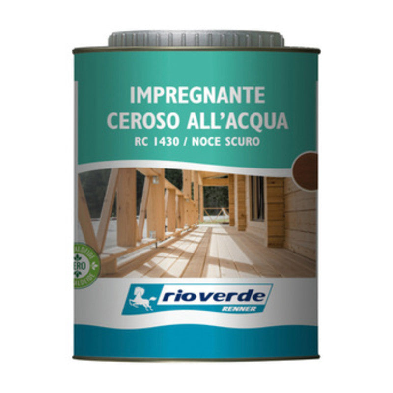 RIOVERDE RC 1430 IMPREGNANTE CEROSO 0,750 NOCE SC.- 6,0 pz