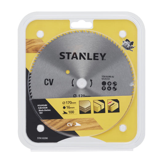 PIRANHA STANLEY STA10290  (X10290) LAMA CIRCOLARE CROM. MM.170- STANLEY- 1,0 pz