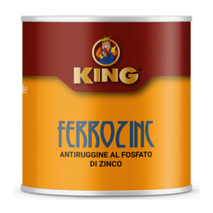 ZINCANTE A FREDDO FERROZINC GRIGIO 0,500 L- COLORIFICIO PARTENOPEO- 8,0 pz