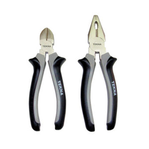 PINZE TEKNA PRO SET 2 PZ SATINATO*- CHINA T MAX 6044- 1,0 confezione