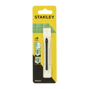 PIRANHA STANLEY STA53237 (X53237) PUNTA VETRO E CERAMICA 6 MM- STANLEY- 1,0 pz