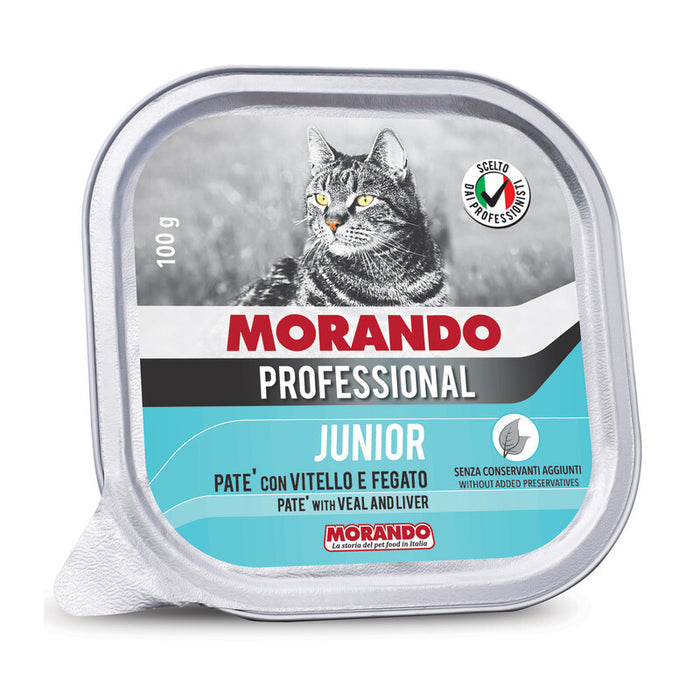 CIBO GATTO MORANDO VSC 100 G VITELLO E FEGATO- 32,0 pz
