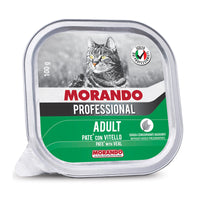 CIBO GATTO MORANDO VSC 100 G VITELLO E POLLO- 32,0 pz