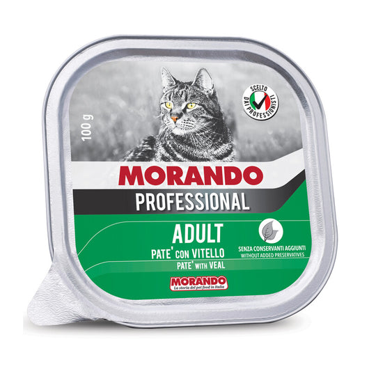 CIBO GATTO MORANDO VSC 100 G VITELLO E POLLO- 32,0 pz