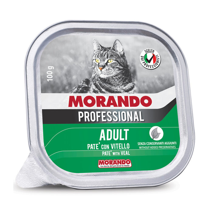 CIBO GATTO MORANDO VSC 100 G VITELLO E POLLO- 32,0 pz
