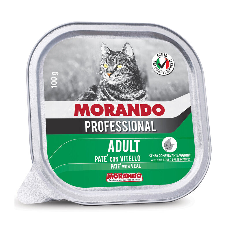 CIBO GATTO MORANDO VSC 100 G VITELLO E POLLO- 32,0 pz