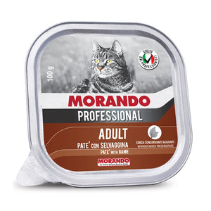 CIBO GATTO MORANDO VSC 100 G SELVAGGINA- 32,0 pz