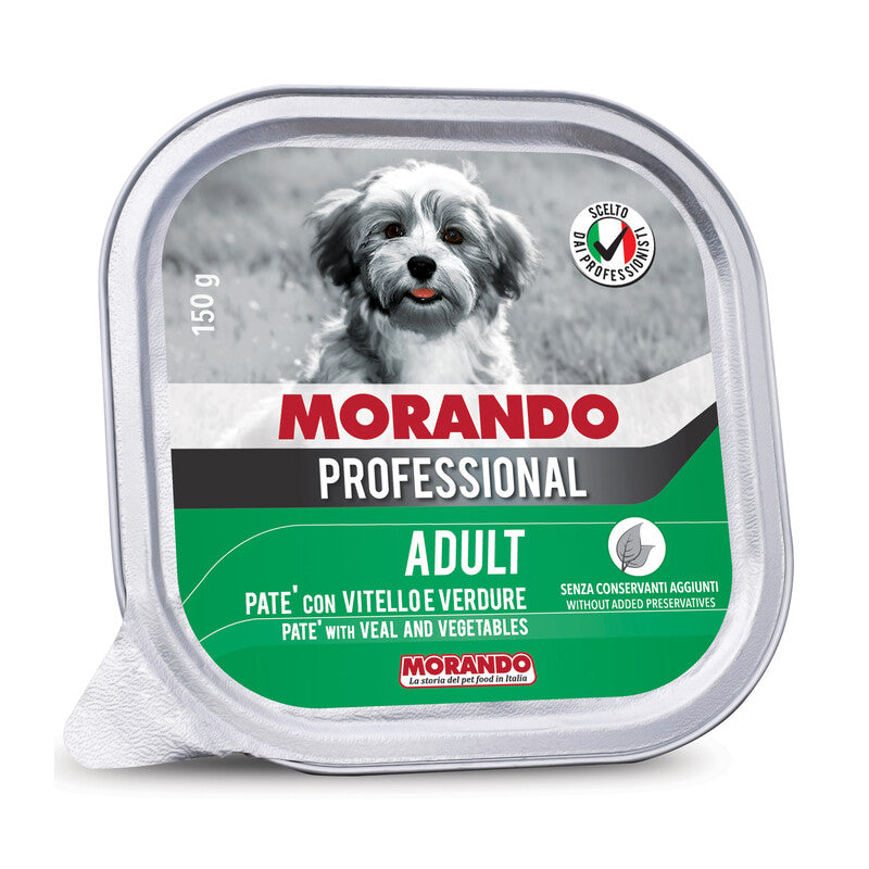CIBO CANE MORANDO VSC 150 G VITELLO VERDURE- 22,0 pz