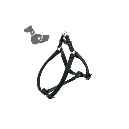 ZOOV PETTORINA REG.NYLON NERO MM.15XCM.35/51- 12,0 pz