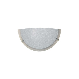 APPLIQUE GAIA 1XE27 BIANCO GRANIGLIA- 4,0 pz