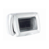 PLACCA LIFE BOX SYSTEM P/ESTERNO IP55 BIANCO 3P- ELETTROCANALI- 1,0 pz